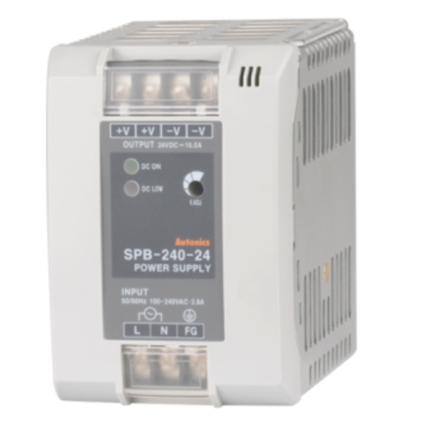 SPB-240-48 POWER SUPPLY, DIN RAIL MOUNTING, SWITCHING<BR>48 VDC OUTPUT, 240 WATTS, 5 AMP 100-240 VAC INPUT